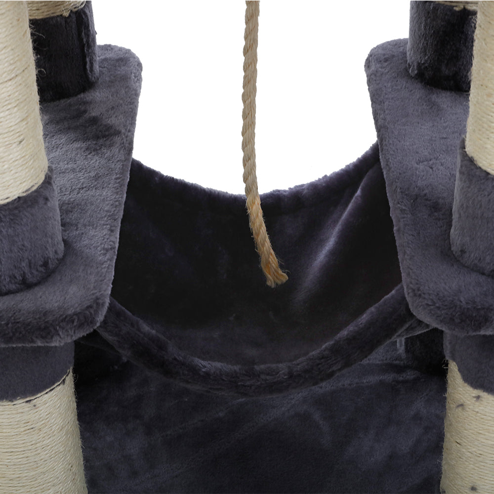 i.Pet Cat Tree Scratching Post, Scratcher Tower, Condo Pet Furniture, Wood