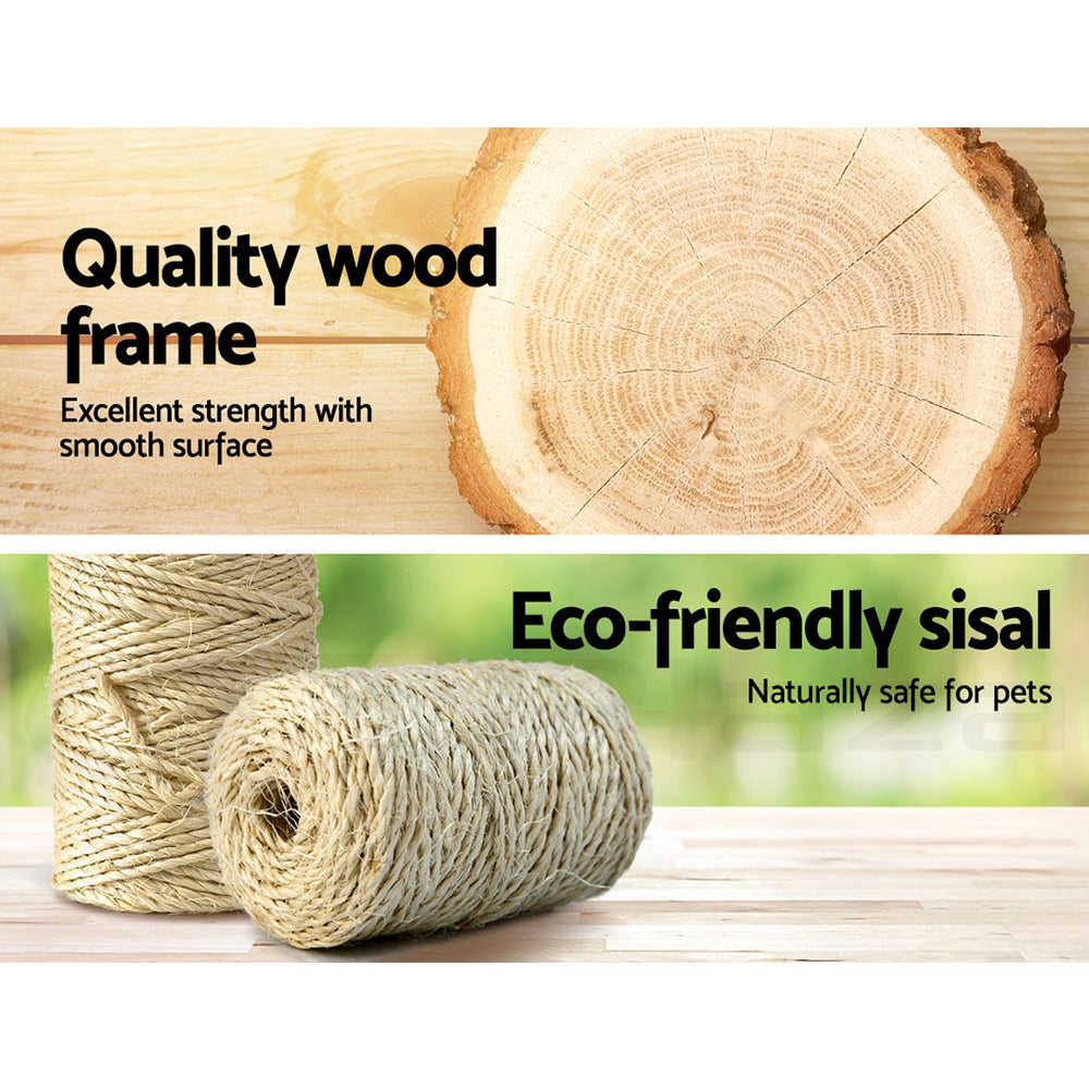 i.Pet Cat Tree Scratching Post, Scratcher Tower, Condo Pet Furniture, Wood