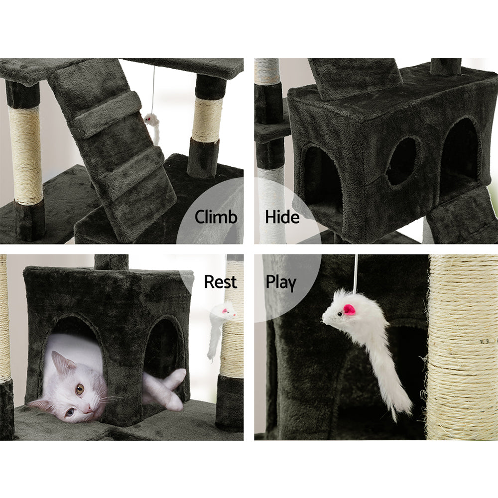 i.Pet Cat Tree 180cm Scratching Post Tower