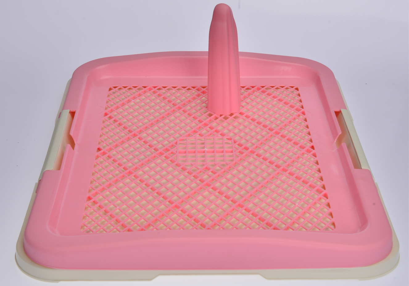 Dog Potty Training Tray Pet Puppy Toilet Trays Loo Pad Mat, Medium Portable