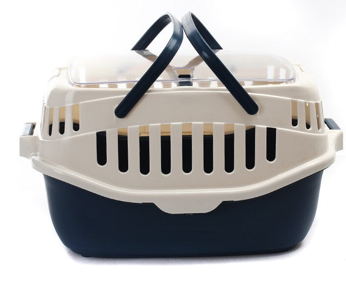 Medium Dog Cat Crate Pet Rabbit Guinea Pig Ferret Carrier Cage With Mat