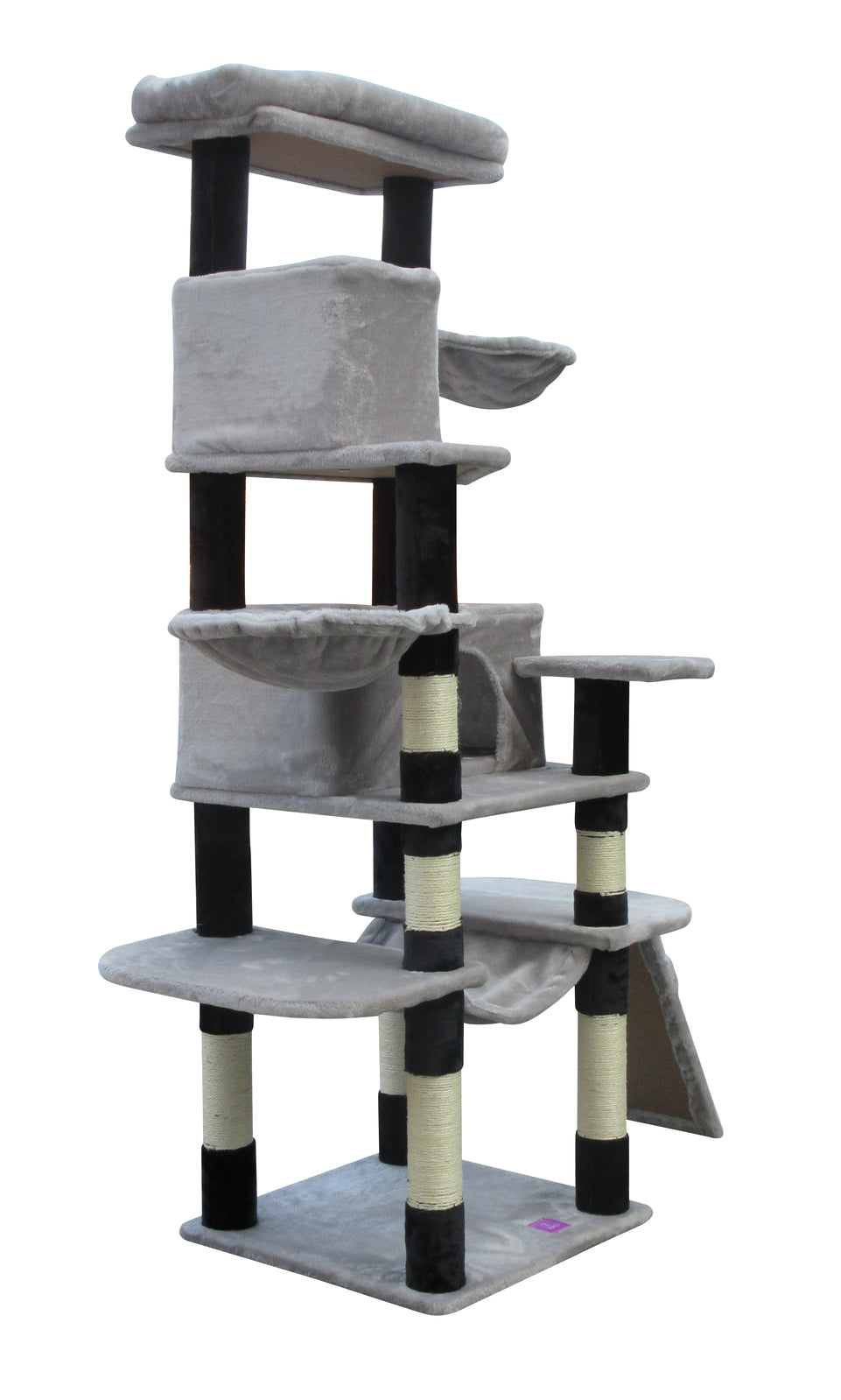 Cat Scratching Post Tree Scratcher Pole-Little Grey