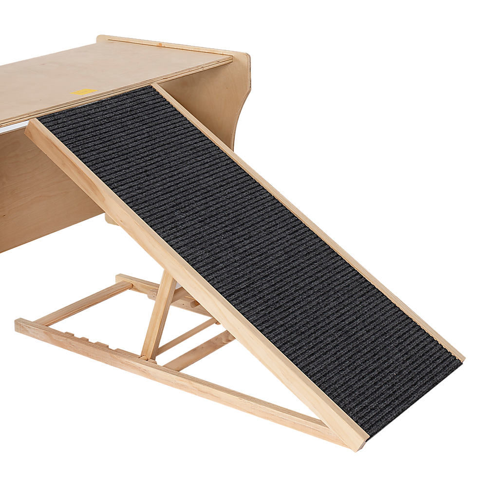 Foldable Dog Ramp, Adjustable Height, for Bed, Sofa, Car. 100cm