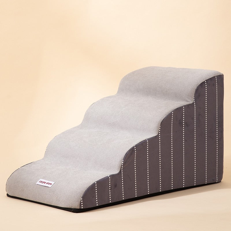 Small Dog Pet Stairs, Removable Sponge Steps, Dog Ramp