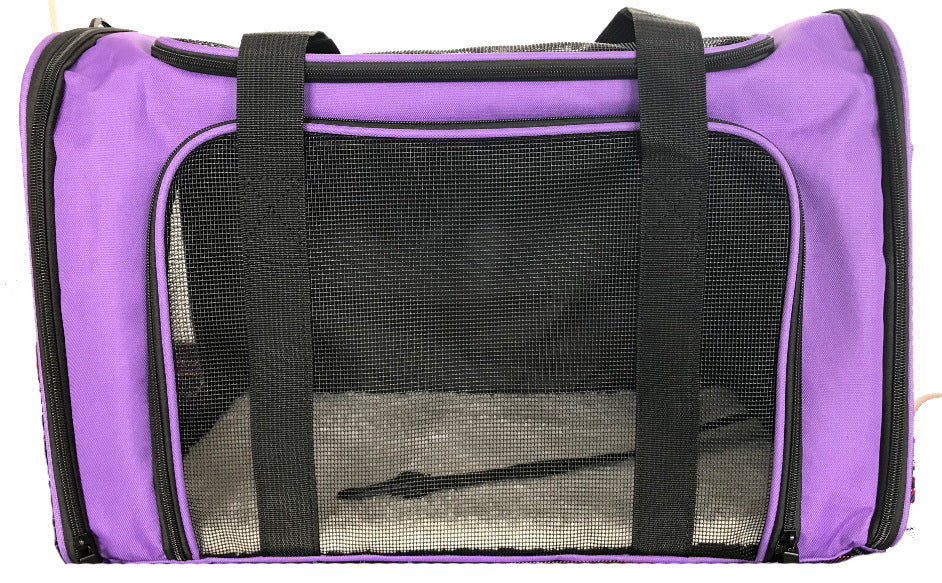 Pet Cat and Small Dog, Travel Carrier - Durable Linen
