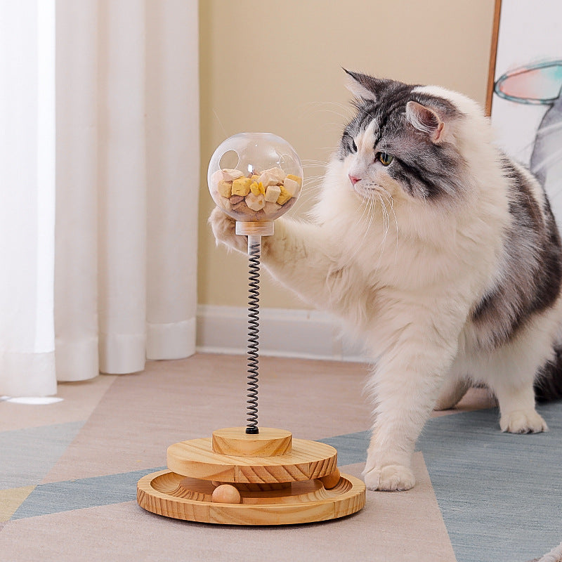 Cat/Cats Treat Dispenser, Cat Toy, Catnip, Slow Feeder