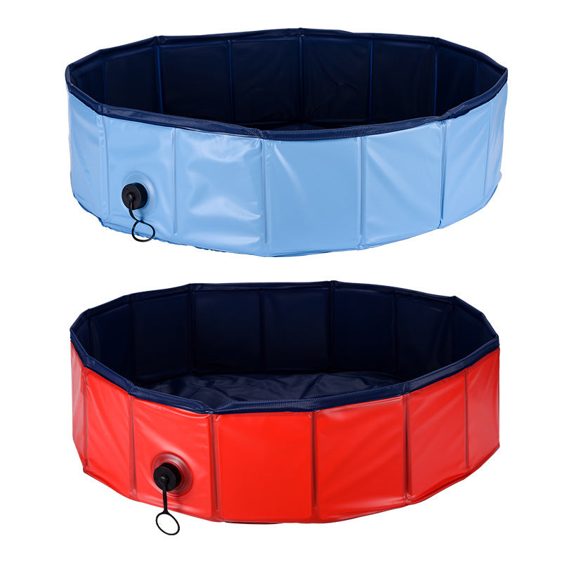 Portable Pet Pool, Foldable Dog Bathtub, Pet Cleaning