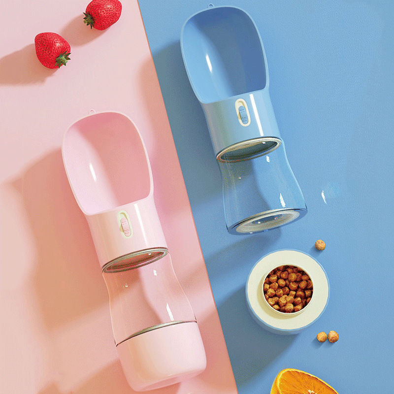 Pet Water Bottle, Feeder, Walking The Dog, Hydration and Dog Treats Various Colours