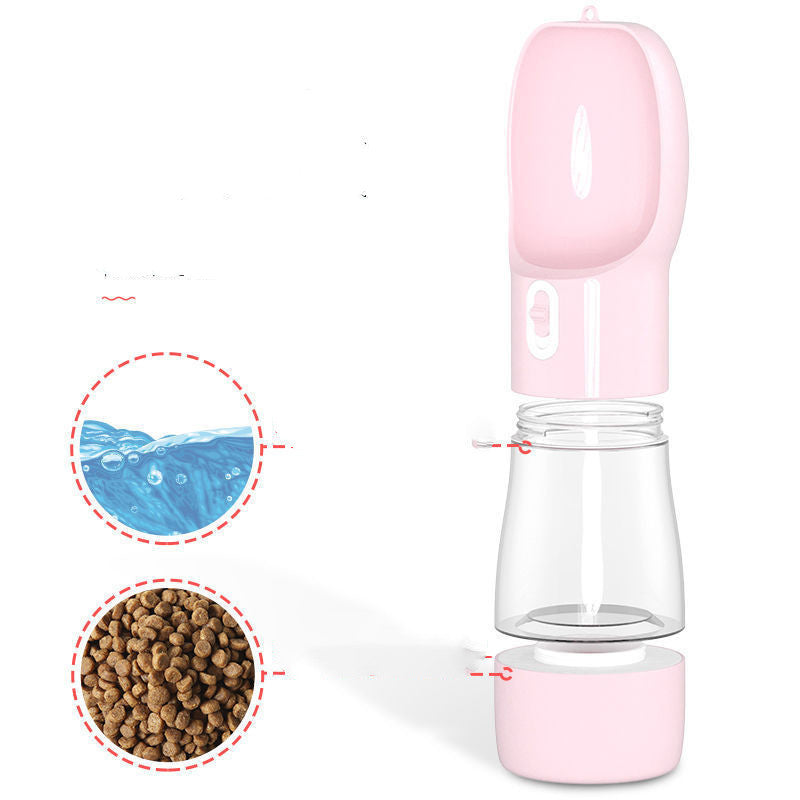 Pet Water Bottle, Feeder, Walking The Dog, Hydration and Dog Treats Various Colours