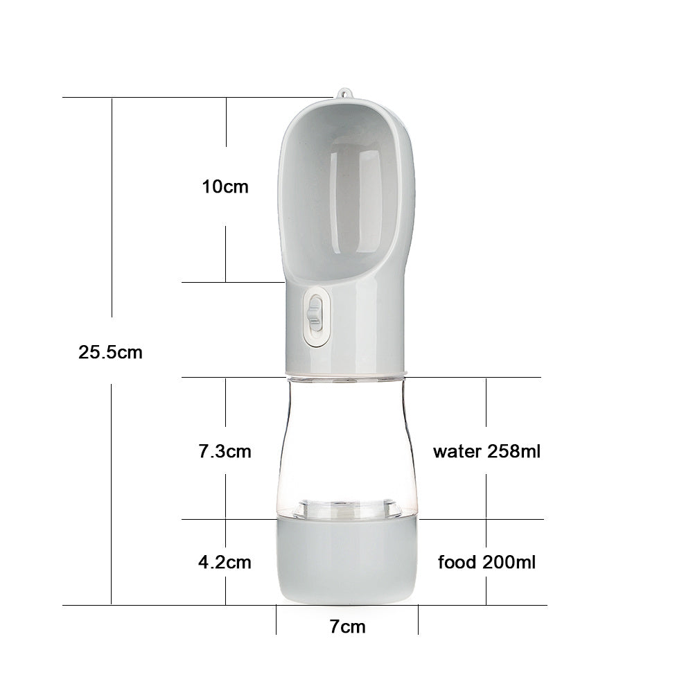 Pet Water Bottle, Feeder, Walking The Dog, Hydration and Dog Treats Various Colours