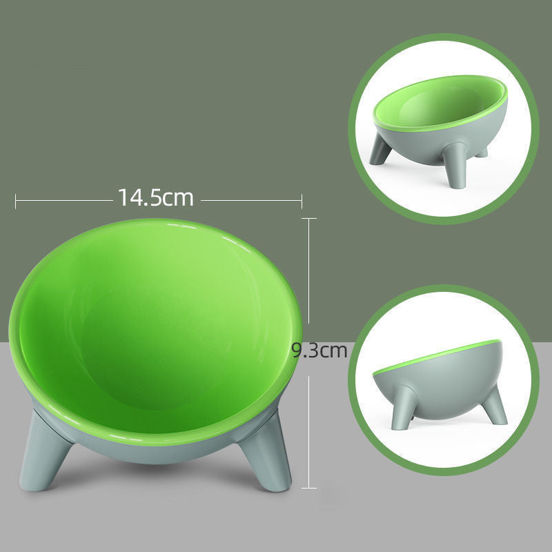 Cat/Dog Non-Breakable Bowl With Stand, Durable, Heat Resistant