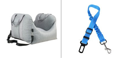 Dog Car Carrier Seat, Waterproof, Portable, Pet Safety
