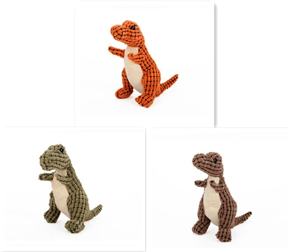 Dinosaur Pet Toys Giant Dogs Pets Interactive, Plush Stuffing Squeakers