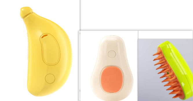 Cat Steam Brush, Cat/Dog Grooming Comb, Electric/USB Steam Massage
