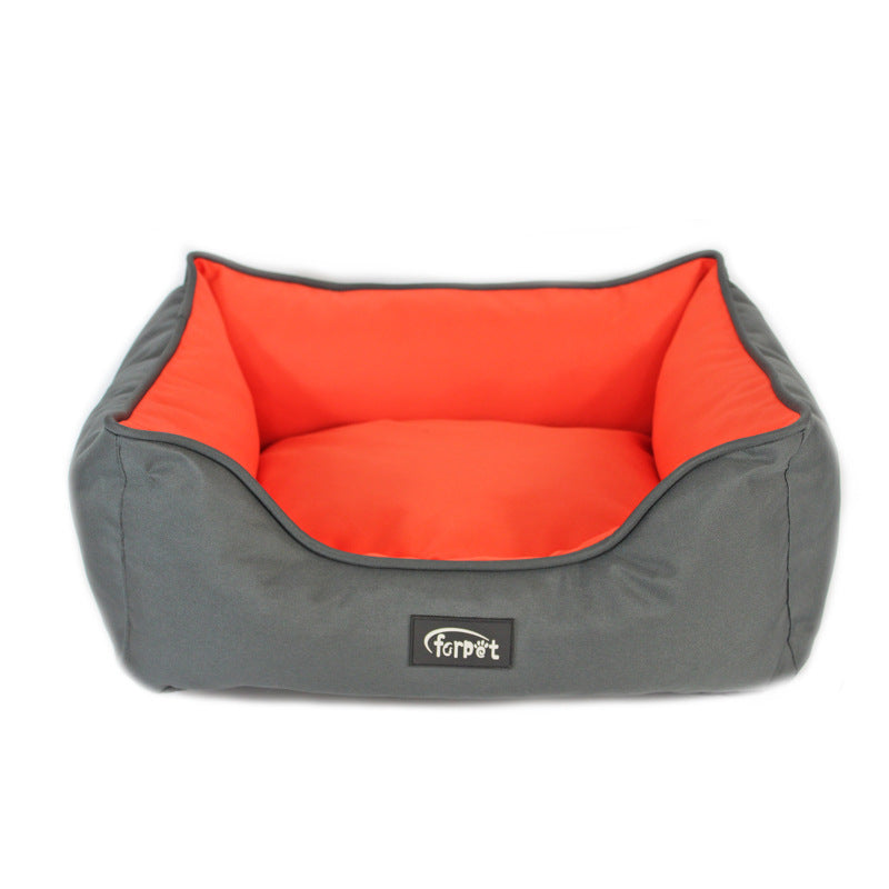 Dog bed, Summer cool, Oxford cloth, Removable Cushion, Cozy and Restful