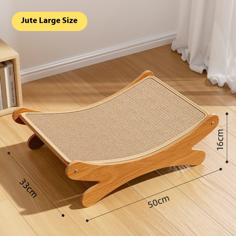 Sisal/Jute Cat Scratch Board/Nest, Scratch-resistant