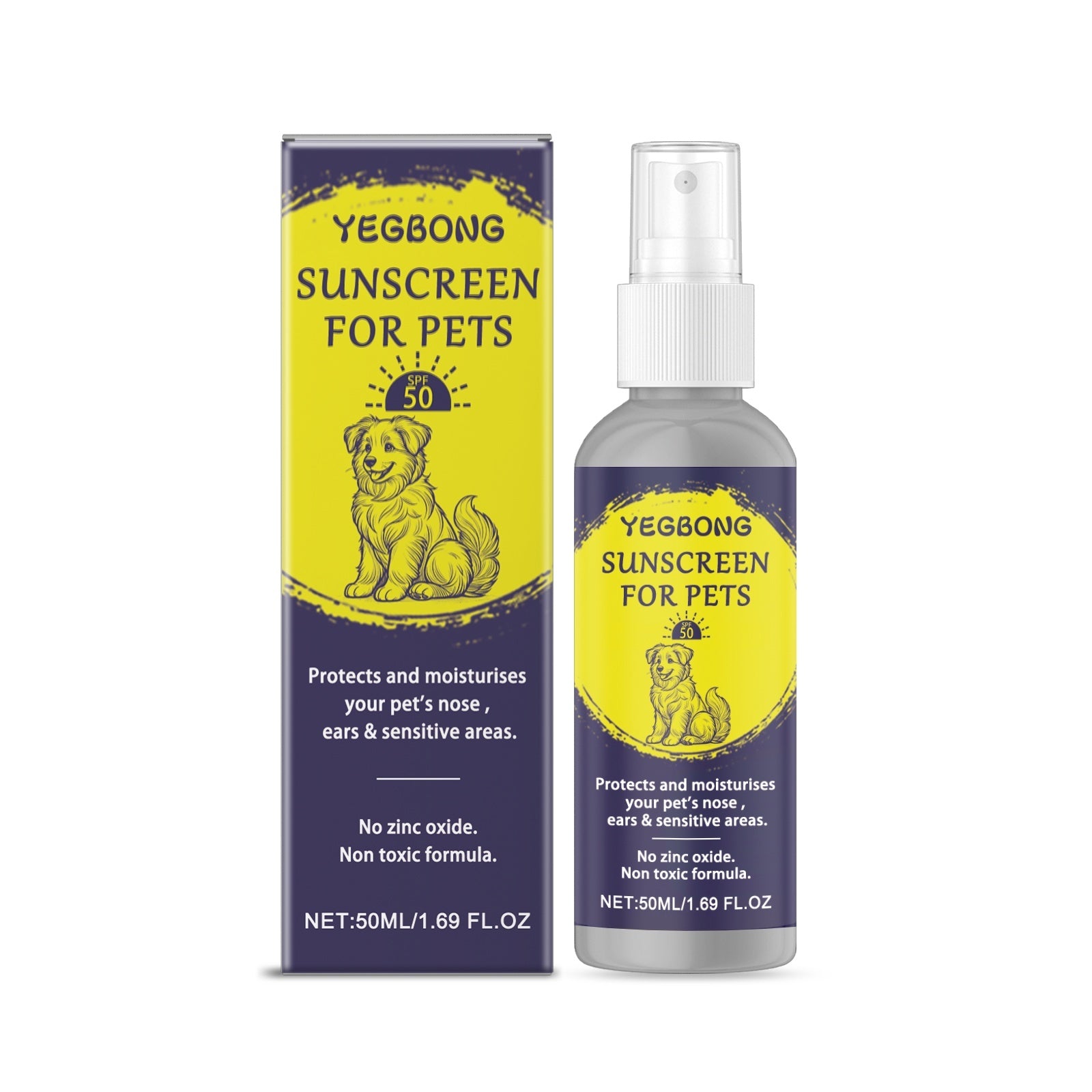 Sunscreen For Pets - Factor 50