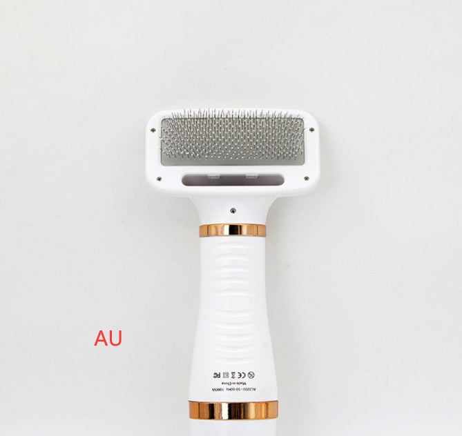 Dog Hair Dryer, Comb, 2 in 1 Pet Drying/Grooming - Free Pet Bowl