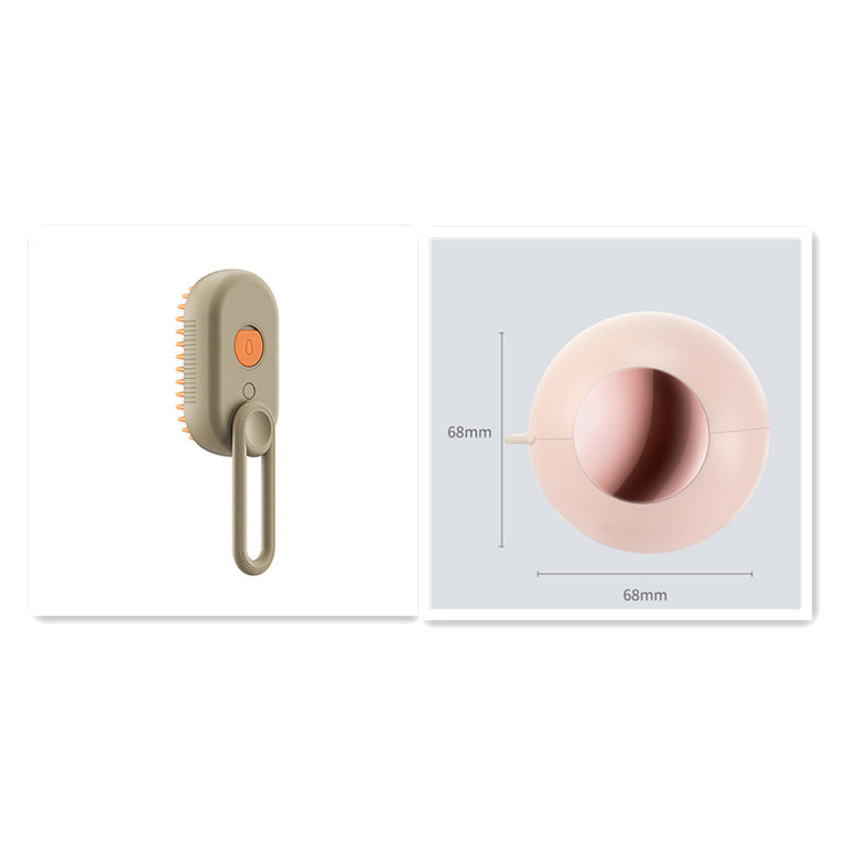 Cat and Dog Grooming Steam Brush, 3 In 1 Electric Spray, Hair Removal