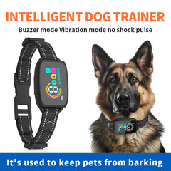 Smart Pet Training, Waterproof, Anti Bark Dog Collar, Digital Display IP67