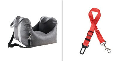 Dog Car Carrier Seat, Waterproof, Portable, Pet Safety