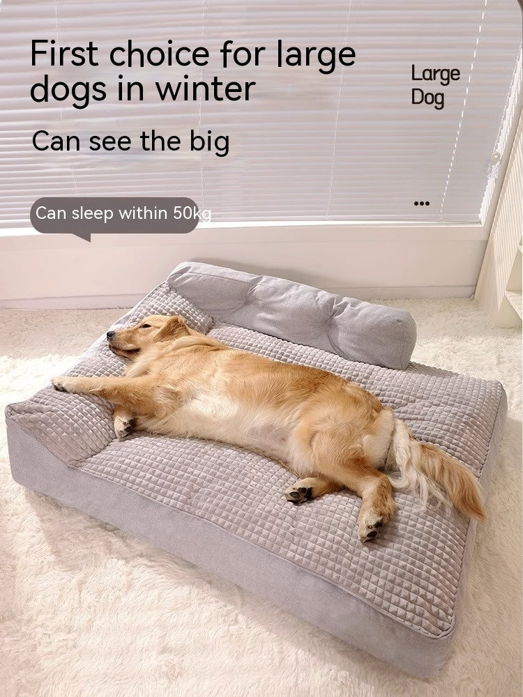 Small, Medium/Large Dog Bed/Mattress, Removable, Washable Cover