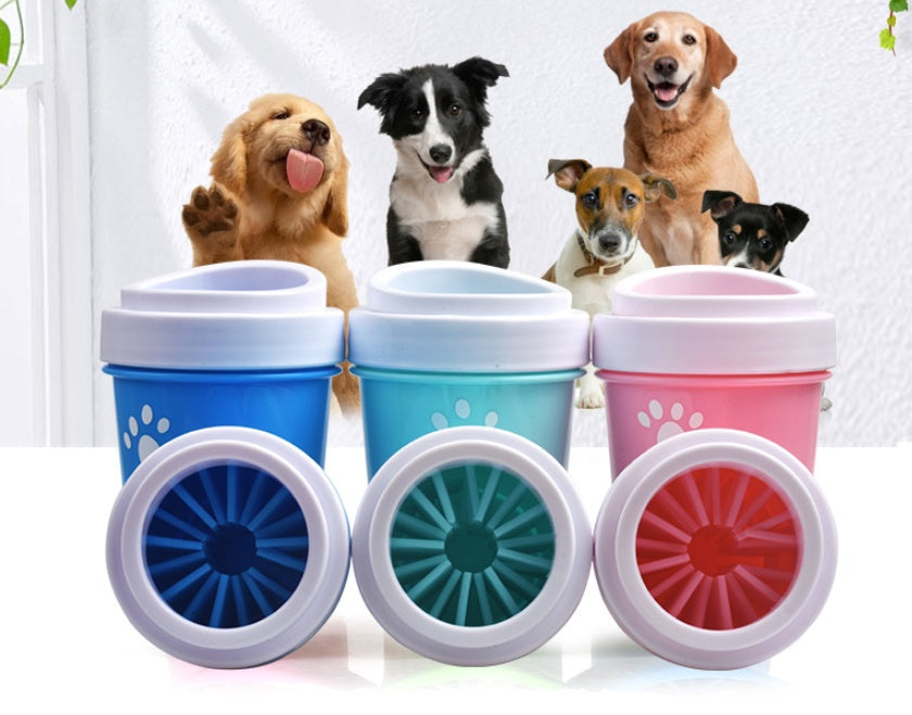 Pet Dog Foot Care, Gentle Paw cleaning Cup, Silicone