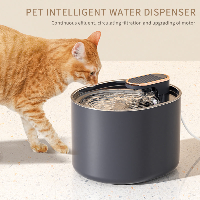 Automatic Pet/Cat Water Fountain, Water Feeder Bowl, USB Charge