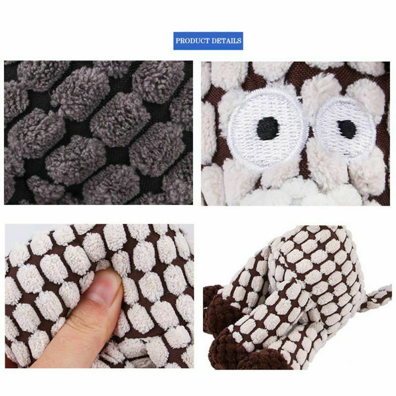 Dog Toy, Play Pet Puppy Chew, Squeaky Plush Sound, Clean Teeth