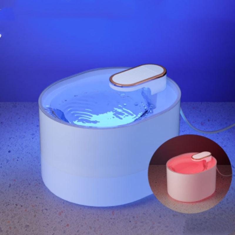 Automatic Pet/Cat Water Fountain, Water Feeder Bowl, USB Charge