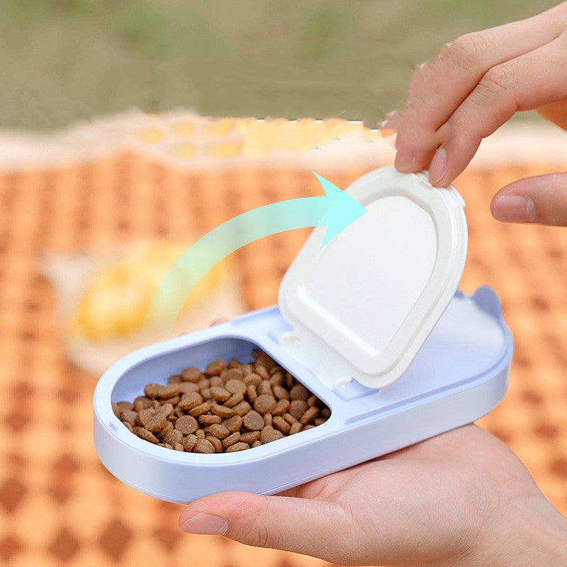 Dog Water Container and Feeder, Stylish Picnic Accessory for Dogs