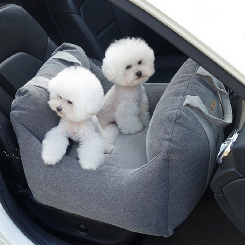 Dog Car Carrier Seat, Waterproof, Portable, Pet Safety