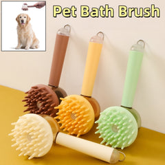 3 In 1 Pets Bath Brush, Dogs, Cats, Massage Brush, Liquid Foaming
