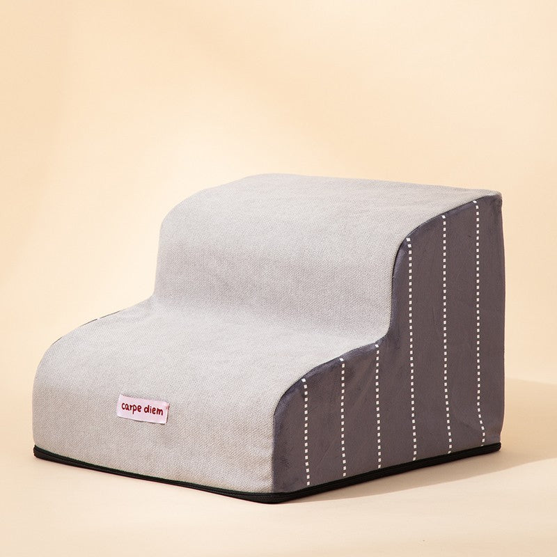 Small Dog Pet Stairs, Removable Sponge Steps, Dog Ramp