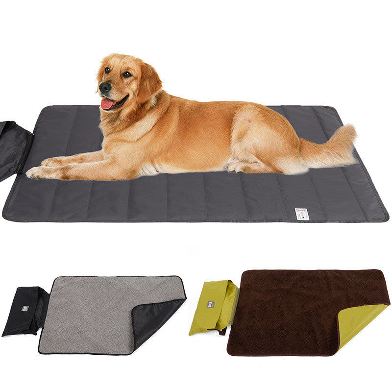 Outdoor Pet Blanket, Cashmere/Oxford Cloth, Portable, Packable, Waterproof