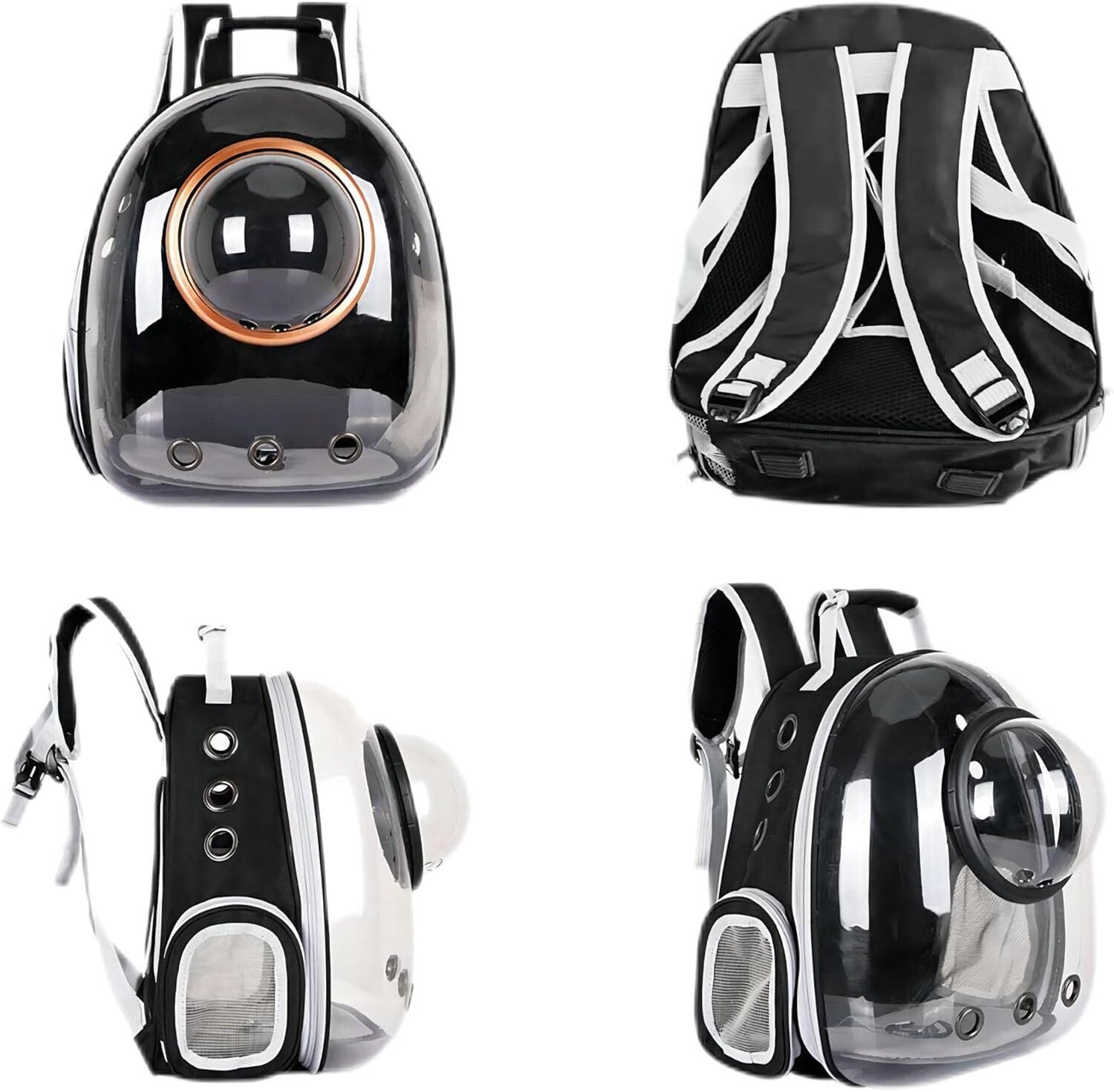 Pet Space Capsule, Cat/Dog Backpack, Small - Medium Carrier, Transparent Breathable