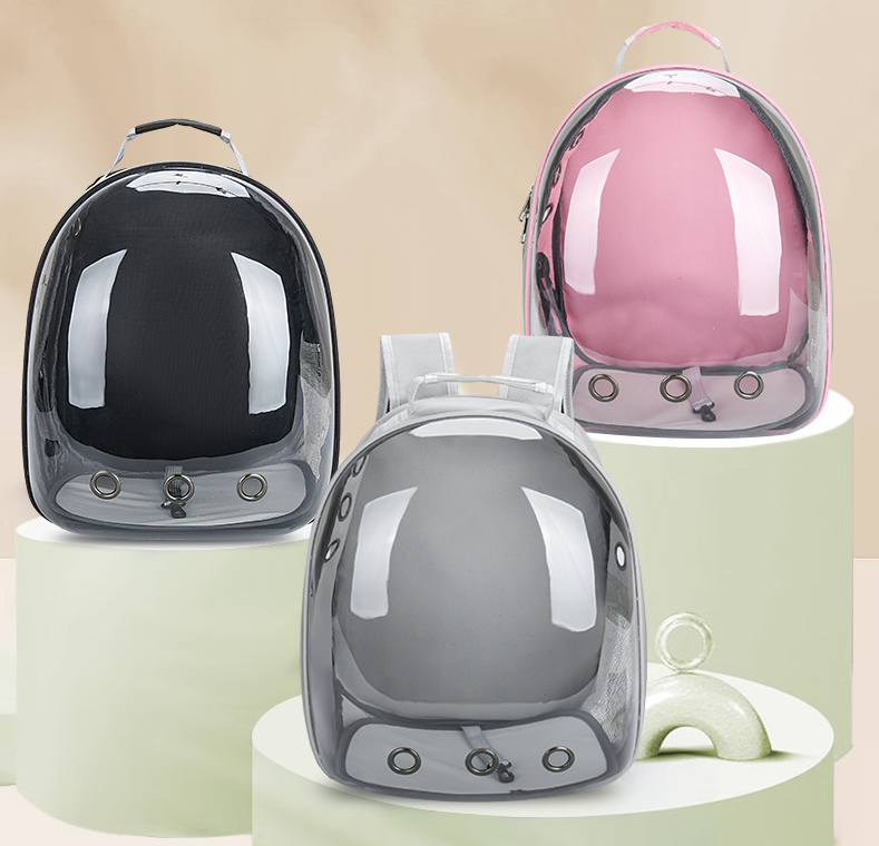 Pet Space Capsule, Cat/Dog Backpack, Small - Medium Carrier, Transparent Breathable