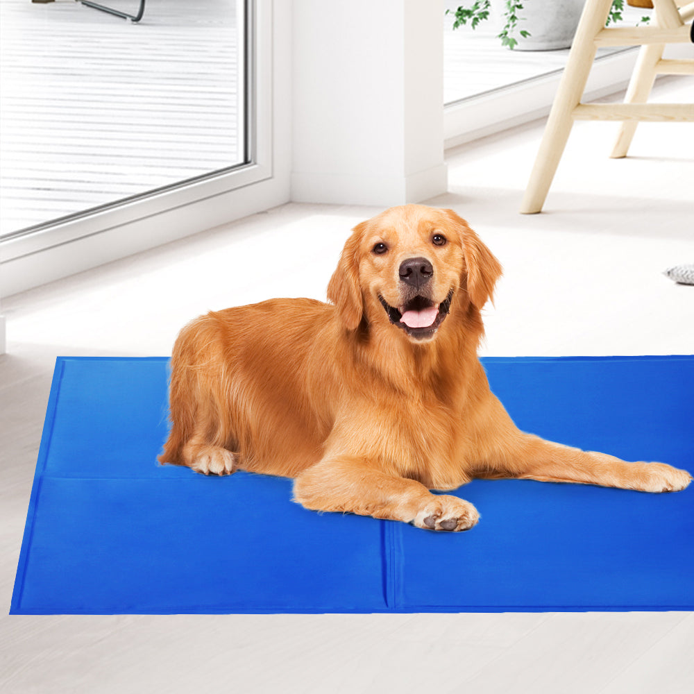 2X Pet Cooling Bed Gel Mat Dog Cat Non-Toxic, 50x40 CM