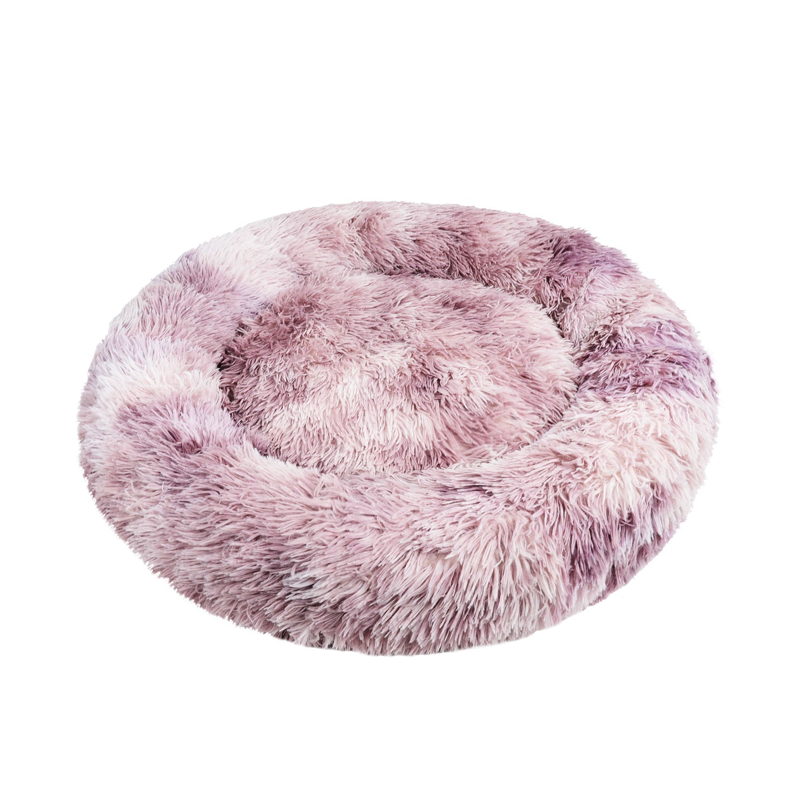 Pawfriends Dog/Cat Calming Beds, Large, Fluffy Donut, Plush 70