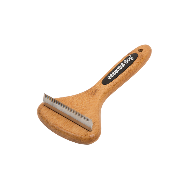 3 pcs Cat and Dog Bundle, Natural bamboo brush, De-shedding tool, Poop scooper