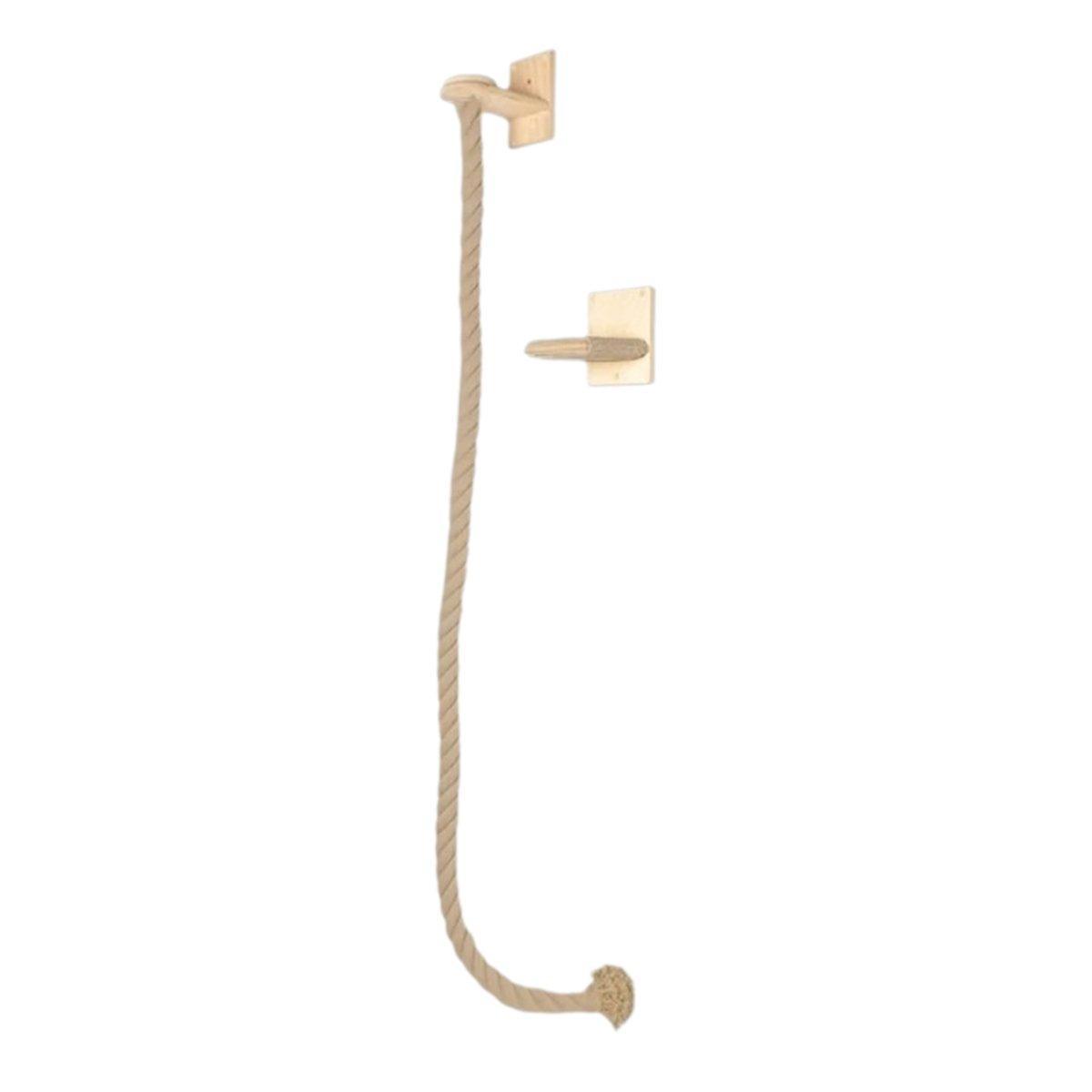 Cat Climbing Frame, Rope, Leash, Jumping Platform for Cats