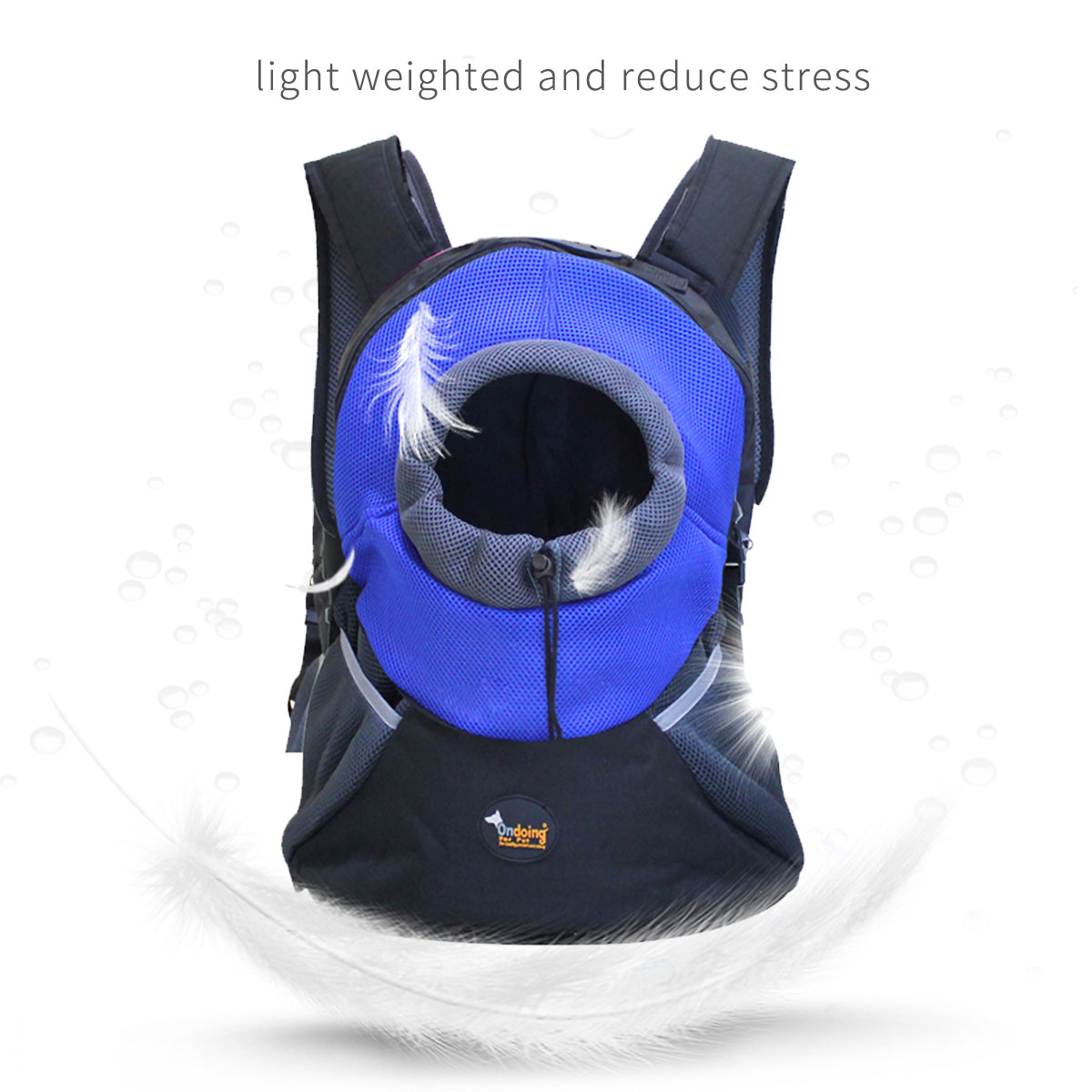 Pet Dog/Cat Carrier, Backpack, Adjustable, Front Carrier, Head Out