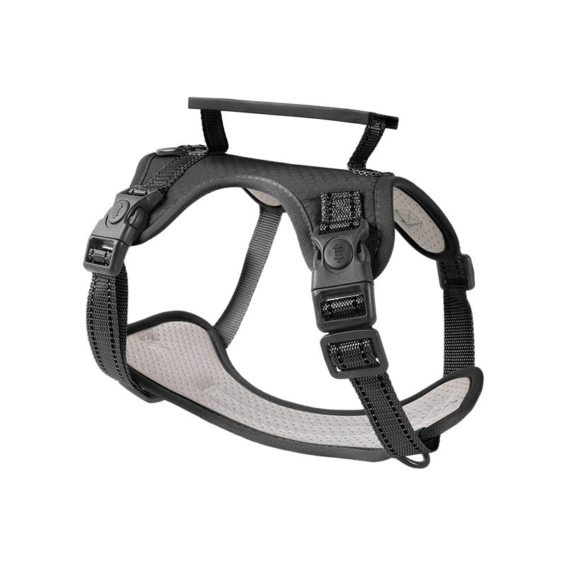 Reflective Dog Harness, No-Pull Vest, Adjustable Dog Vest with Handle, XL size