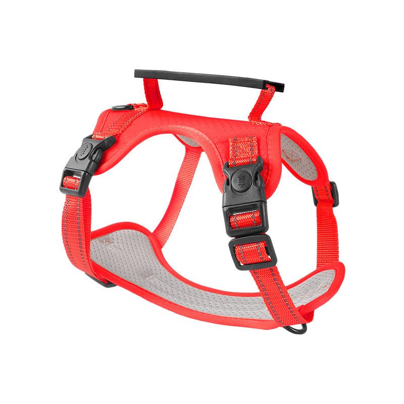 Reflective Dog Harness, No-Pull Vest Harness for Dogs, Adjustable with Handle - S