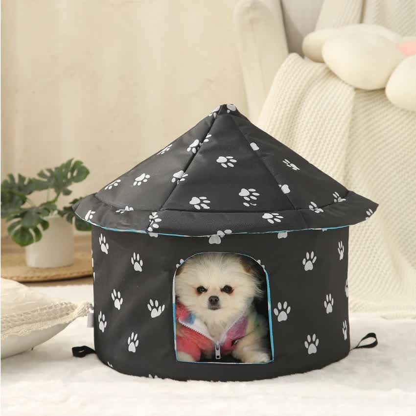 Large, Waterproof Cat House - Insulated, Weatherproof, Shelter for Cats, 45*41cm