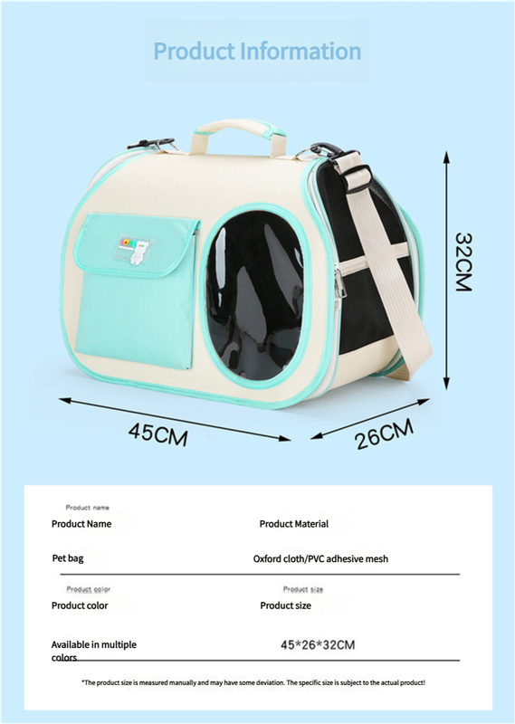 Airline Approved, Dog Carrier Backpack, Breathable, Transparent Window,