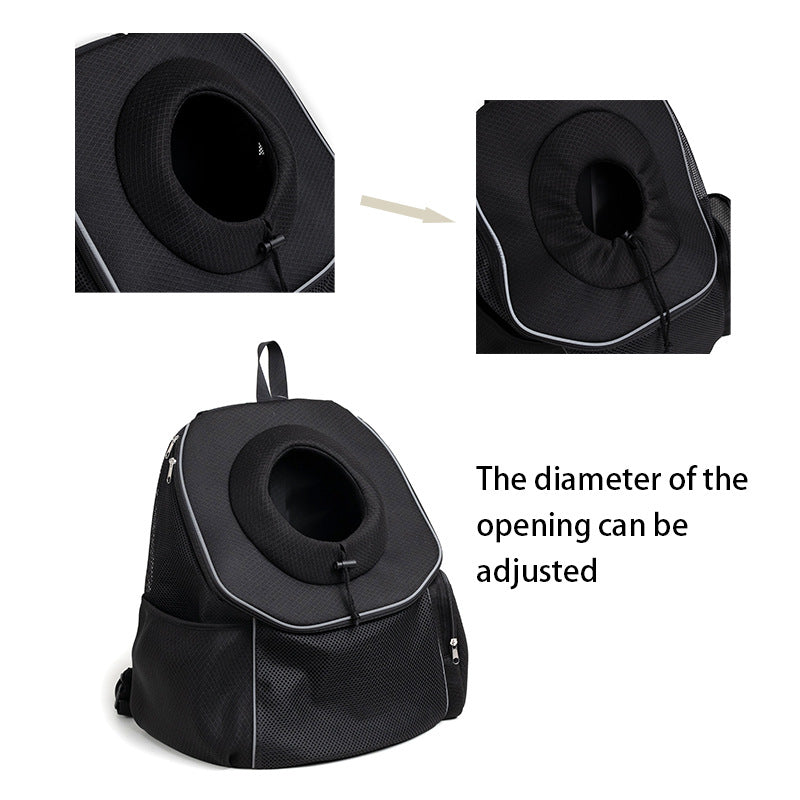 Breathable, Mesh, Pet Carrier Backpack - Head-Out Design, Small Dogs & Cats