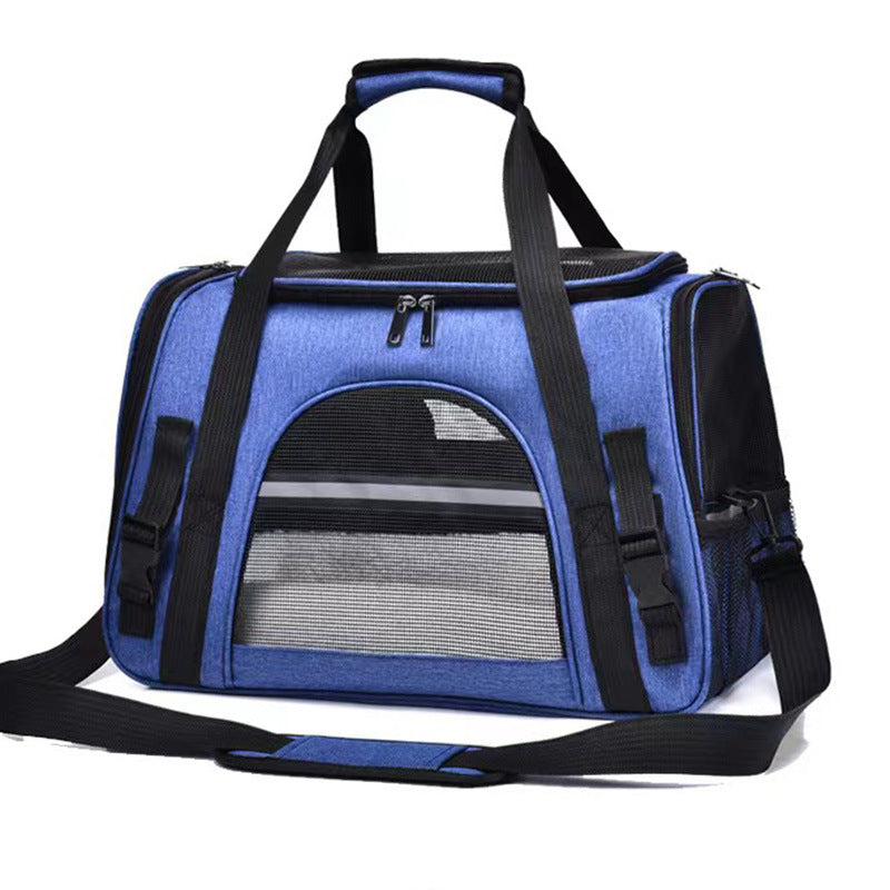 Portable Pet Carrier Bag for Small Dogs and Cats - with Pet Mat