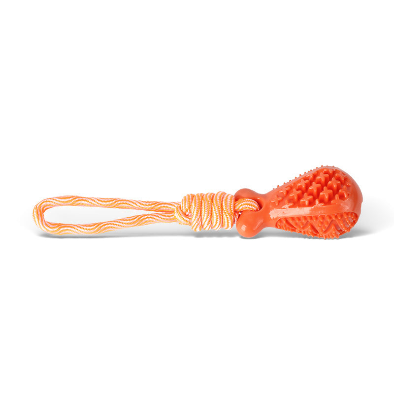 Single Drop of Water, Durable Cotton Rope Dog Toy Set (3-Pack) - Orange