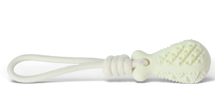 Durable Cotton Rope Dog Toy Set (3-Pack) -White